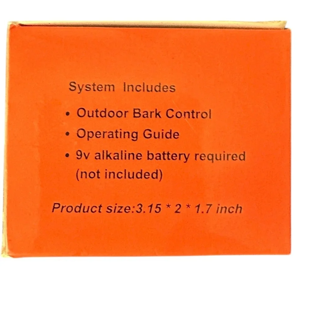 ULT18 Outdoor Bark Control Dog Training Device Decorative Touch Nuisance Barking
